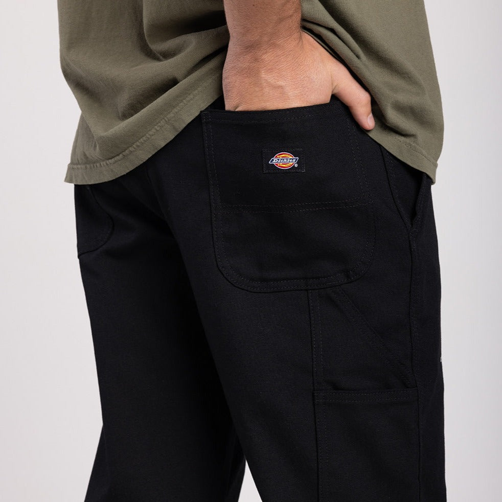 DICKIES FLEX DUCK CARPENTER PANTS BLACK - black.