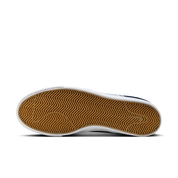 Sole of a nike skateboarding shoe with herringbone pattern tread.