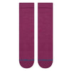 A pair of LARGE purple STANCE SOCKS ICON BERRY.