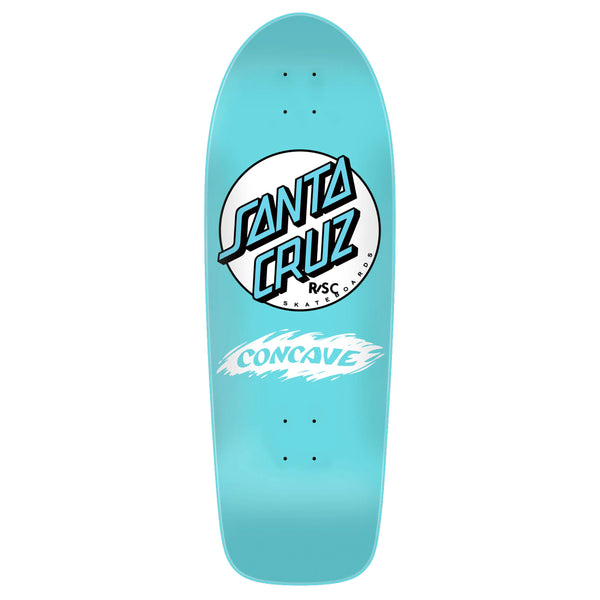 A SANTA CRUZ R/SC CONCAVE REISSUE skateboard.