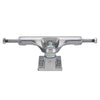 A silver SLAPPY TRUCKS SLAPPY ST1 HOLLOW 8.25 (SET OF TWO) skateboard truck on a white background.
