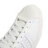 A pair of ADIDAS Sam Narvaez Pro Model ADV White/Easy Yellow sneakers on a white background.