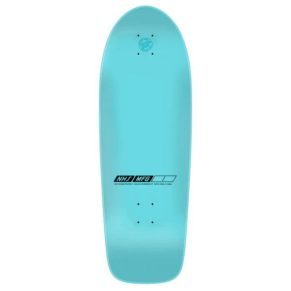A SANTA CRUZ R/SC CONCAVE REISSUE skateboard on a white background.