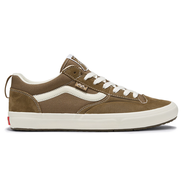 VANS LIZZIE LOW SEPIA / MARSHMALLOW Signature Skate Shoe with UNRIVALED DURABILITY in tan and white.