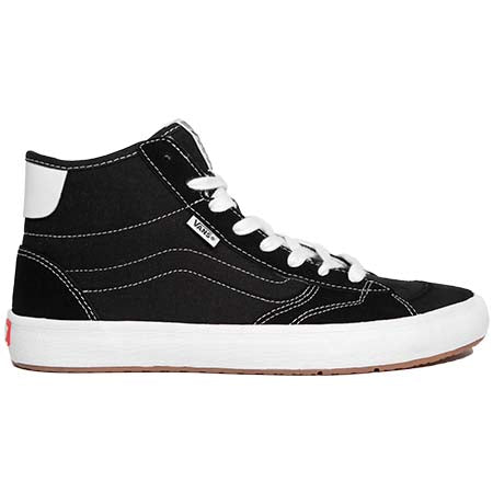A pair of VANS THE LIZZIE BLACK / WHITE shoes on a white background.