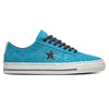 A CONVERSE CONS X PARADISE SEAN PABLO ONE STAR PRO OX RAPID TEAL sneaker with a star on the side.