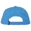 The back of a blue SPITFIRE SNAPBACK hat.