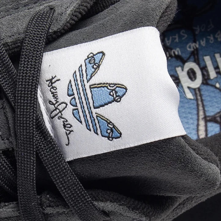 Adidas Campus ADV x Henry Jones Carbon White Light Blue 11