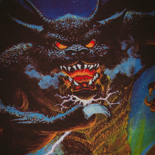 A FUCKING AWESOME BETTER HALF L/S TEE GREEN featuring a FUCKING AWESOME dragon with lightning coming out of his mouth.