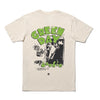 A STANCE X GREEN DAY 1994 TEE made from a combed cotton blend for comfort and breathability, with green text on it.
