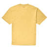 DICKIES GUY MARIANO EMBROIDERED TEE YELLOW CREAM displayed on a white background.