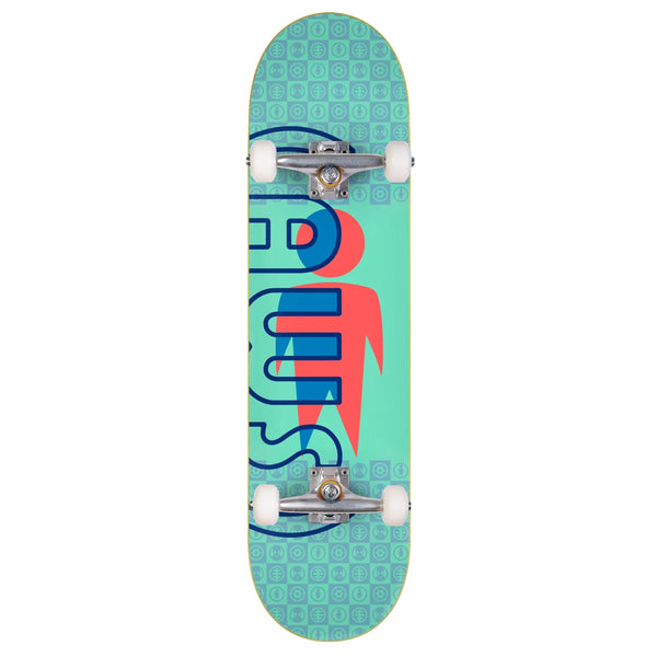 An ALIEN WORKSHOP SOLOSYNC TEAL COMPLETE skateboard.