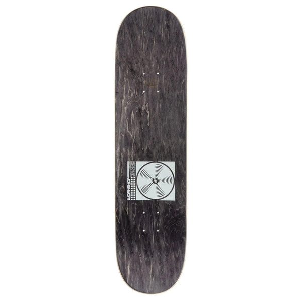 An ALIEN WORKSHOP SONIC INSIGNIA BLUE skateboard with a white logo on it.