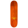 The ANTIHERO GRANT TAYLOR DBX is an 8.38" wooden skateboard deck from ANTIHERO, featuring a glossy finish, gold eagle "DIRT" logo, and Deluxe Basalt Construction for enhanced strength and performance.