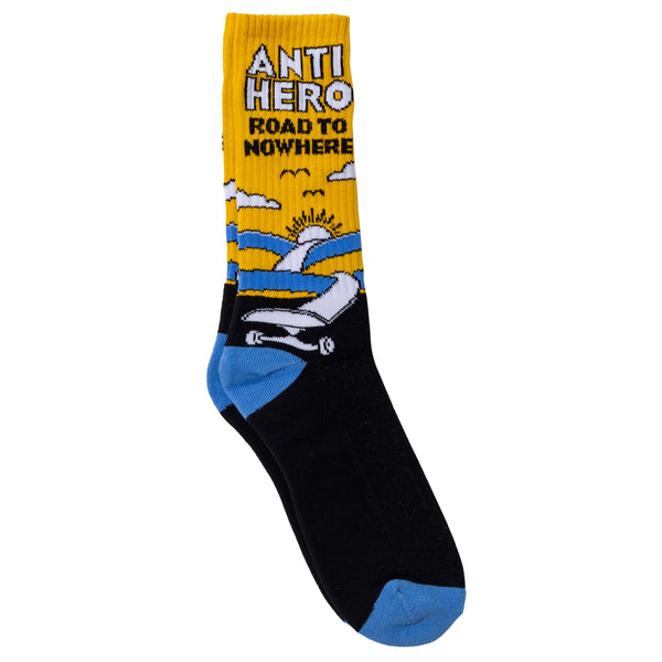 Antihero Road to Nowhere socks by Antihero crew.