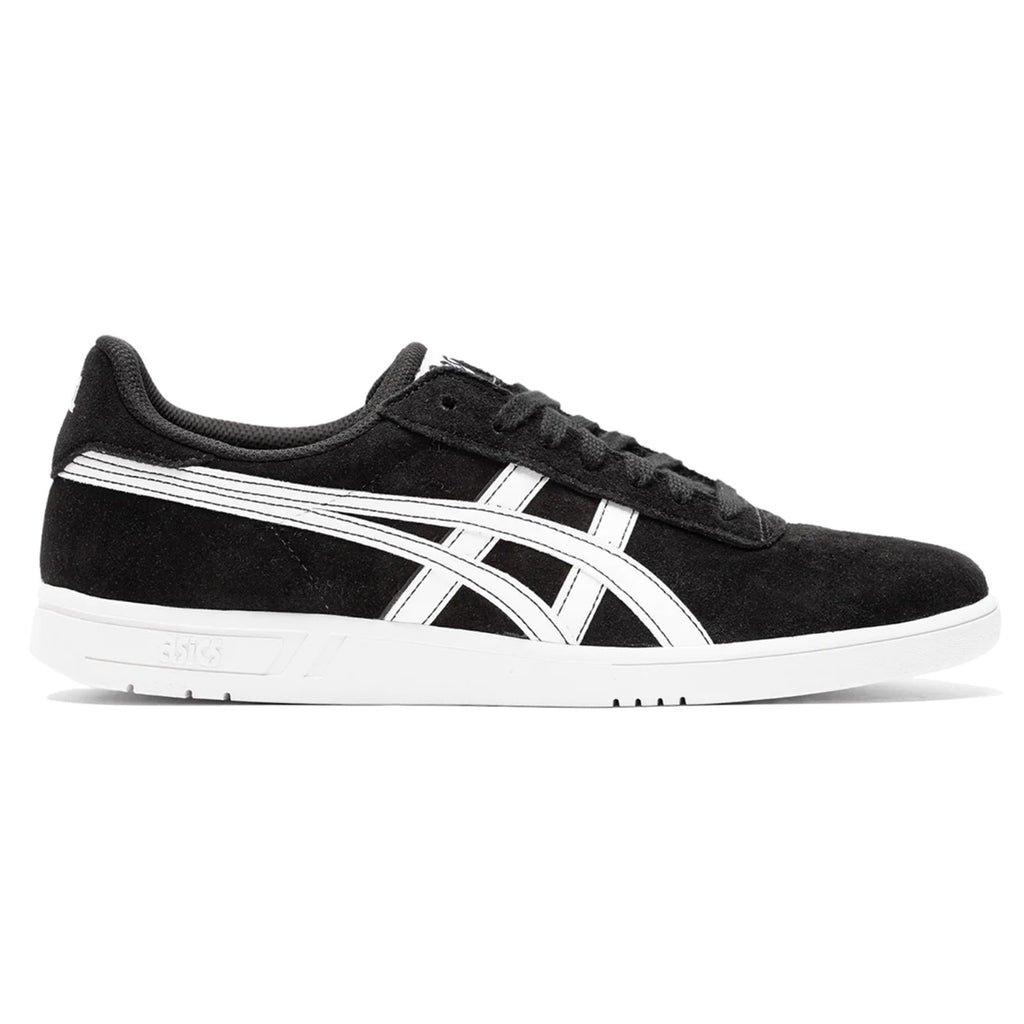 ASICS Black and white Onitsuka Tiger trainers featuring the GEL-VICKKA PRO technology.