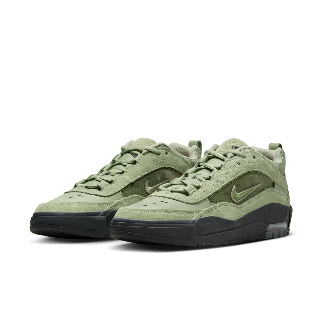 Nike sb olive green shoes best sale