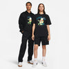 Black nike 'sports guy' skate tee featuring a cartoon character.