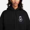 nike women's NIKE SB YUTO FLEECE HOODIE in black.