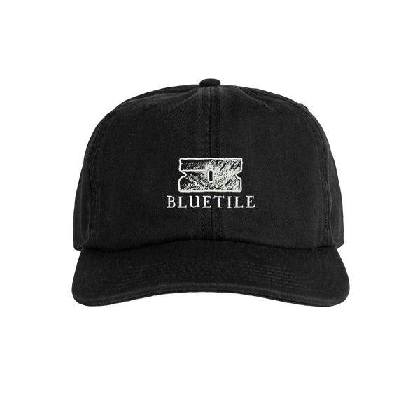 A BLUETILE "RAZOR" CLASSIC HAT BLACK with the word brute on it.
