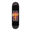 A skateboard deck named "WELCOME X BRITNEY SNAKE" from the brand WELCOME, featuring an image of a performer with a snake around their neck and arms, accompanied by the text "Britney Spears" and the bold "WELCOME X BRITNEY.