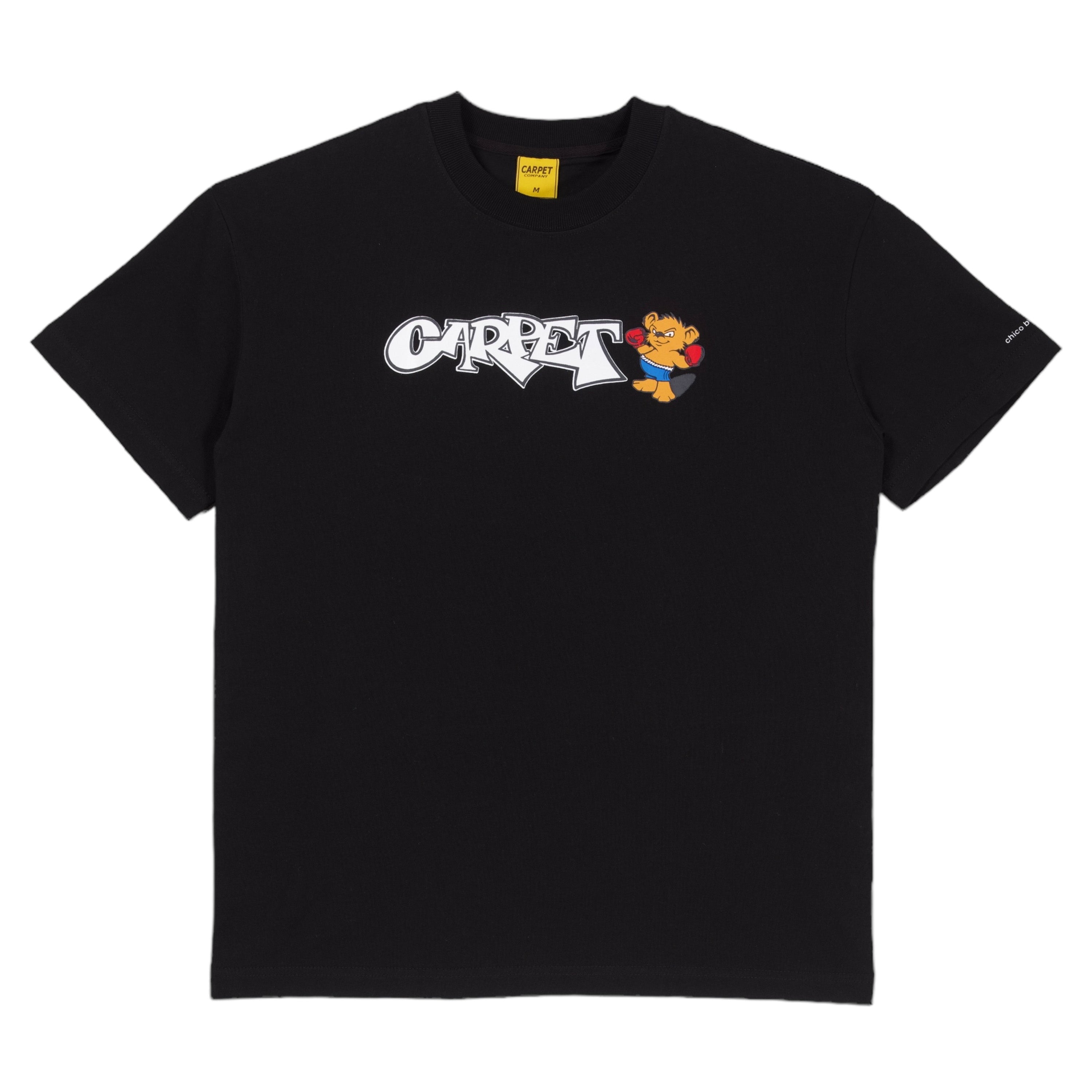 【CARPET COMPANY】Boxer Tee Black CARPET BOXER TEE BLACK– Bluetile Skateboards