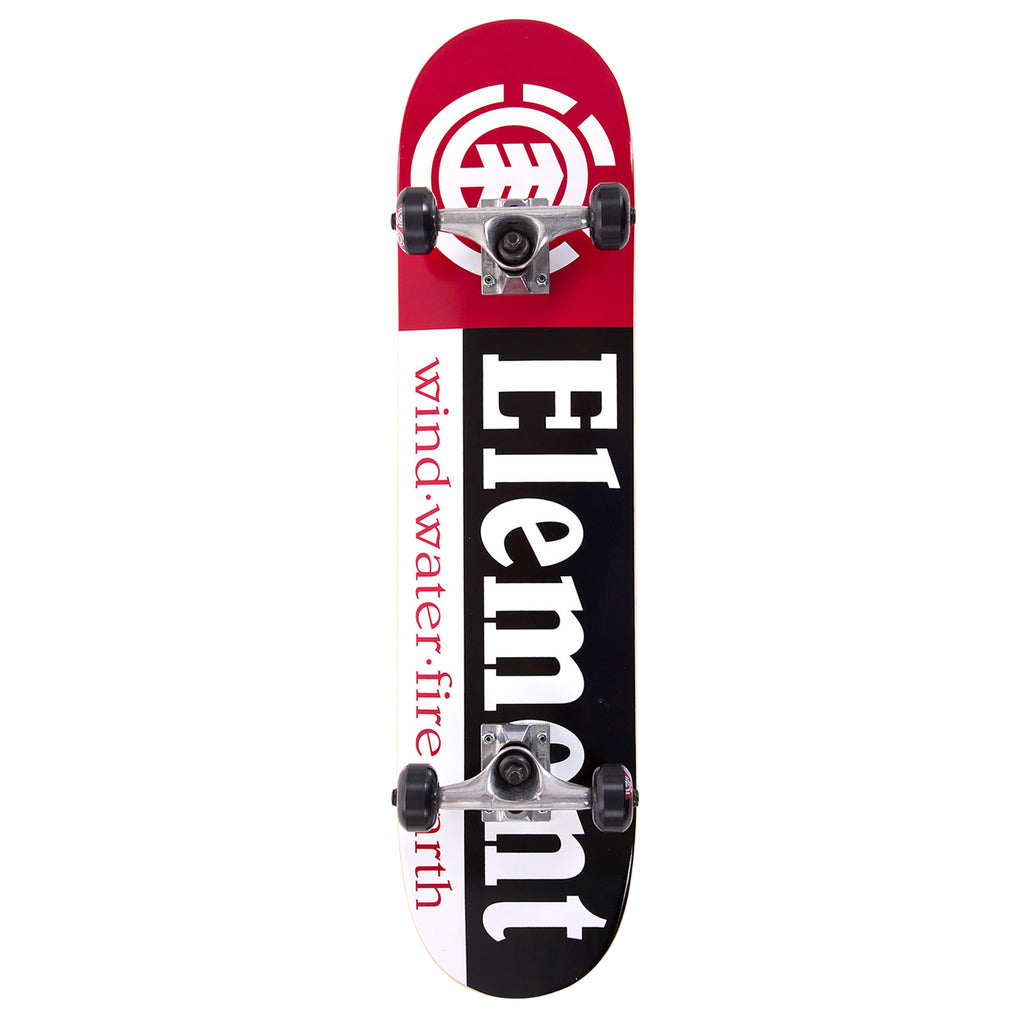 A ELEMENT SECTION COMPLETE skateboard.