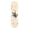 A Welcome Townley Cowgirl on Enenra skateboard featuring a Prismatic foil image of a woman riding a horse.