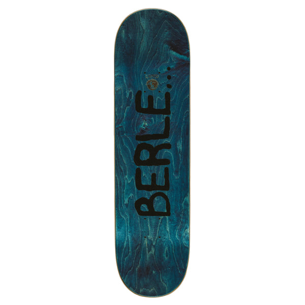 A FUCKING AWESOME BERLE RATTLESNAKE CANYON with a blue and green marbled design, featuring the word "BERLE" in large black letters.