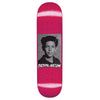 A red FUCKING AWESOME skateboard deck named MARK GONZALES CLASS PHOTO, featuring a black-and-white portrait and the brand's logo below the image.