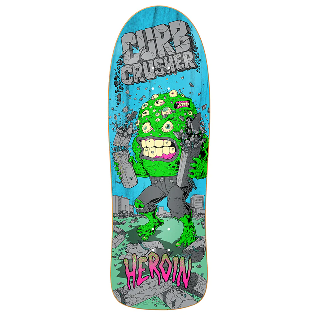 Heroin Curb Crusher Skateboard Deck - Thumbnail 3