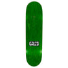 A green HOCKEY skateboard featuring the word 'gallo' on its deck.