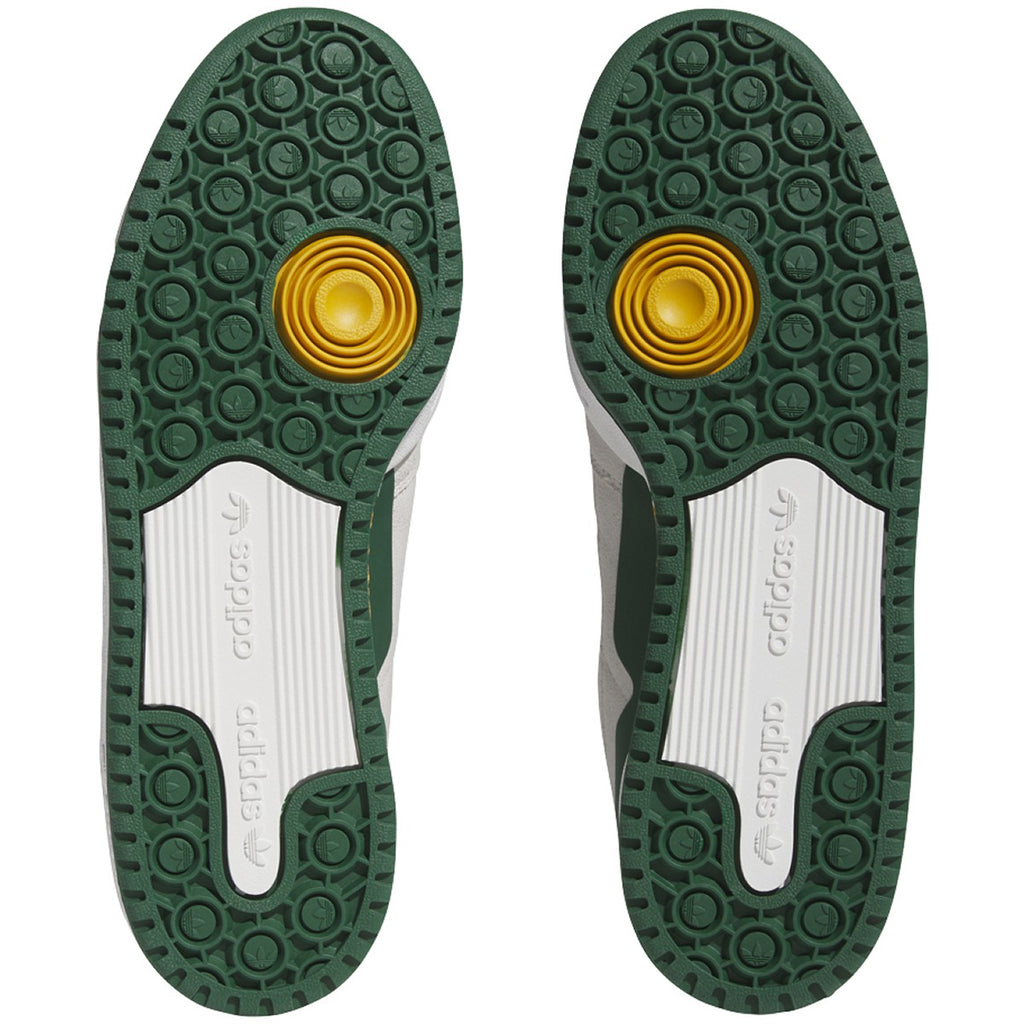 ADIDAS FORUM 84 LOW ADV WHITE / DARK GREEN / YELLOW Bluetile Skateboards ADIDAS FORUM 84 LOW ADV WHITE / DARK GREEN / YELLOW Bluetile Skateboards