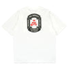 The nike NIKE SB PAUL RODRIGUEZ MAX90 SKATE TEE WHITE is a midweight cotton skate tee with a back graphic featuring the NIKE SB logo, crown, and "Paul Rodriguez Excellence Skateboard Celebrating 20 Years" text.