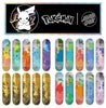 A collection of SANTA CRUZ X POKEMON BLIND BAG DECK nail polishes with different designs.