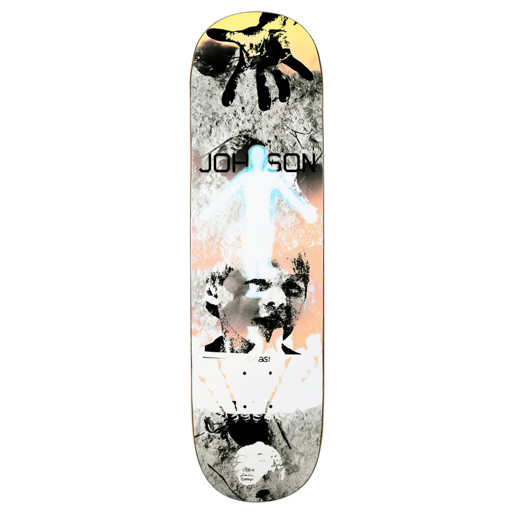 A QUASI skateboard featuring the Justin Henry Pro Model and manufactured at PS Stix.