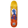 The KROOKED TINO RAZO GUEST BOARD is a skateboard deck featuring vibrant artwork of two stylized, abstract characters set against a gradient background transitioning from yellow to red. The text at the bottom reads "Tino Razo guest board for Krooked," highlighting LEE SMITH as the guest artist.