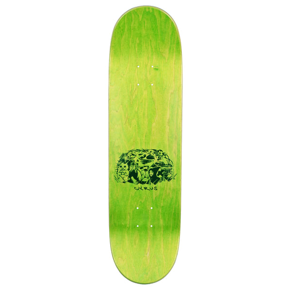 A LIMOSINE skateboard with an image of an elephant on it and Cyrus Bennett.