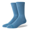 A pair of large blue STANCE SOCKS ICON BLUESTEEL LARGE by STANCE.