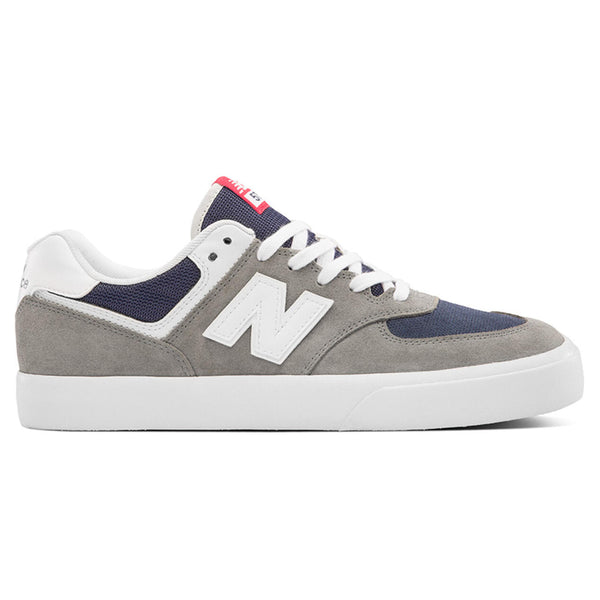 New balance men's NB NUMERIC 574 VULC GREY / WHITE with FuelCell foam.