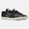 NB Numeric sneakers in black and white from the NB Numeric 480 "YIN" Black/Sea Salt collection.