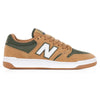New balance men's MLB 270 trainers in GREEN and NB NUMERIC 480 SUEDE TAN / GREEN.
