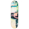 A POLAR skateboard with an image of a woman on it.