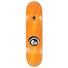 A POLAR skateboard with a skull and crossbones on it.