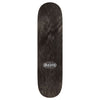 The REAL MASON COW by REAL is a black 8.25" skateboard deck with a wood grain finish and "MASON" in a white oval logo at the center.