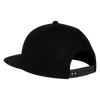 A SCI-FI FANTASY LOGO HAT BLACK/PURPLE on a black background with a sci-fi twist.