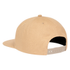 A SCI-FI FANTASY LOGO HAT KHAKI/BLACK with an adjustable strap featuring a logo.