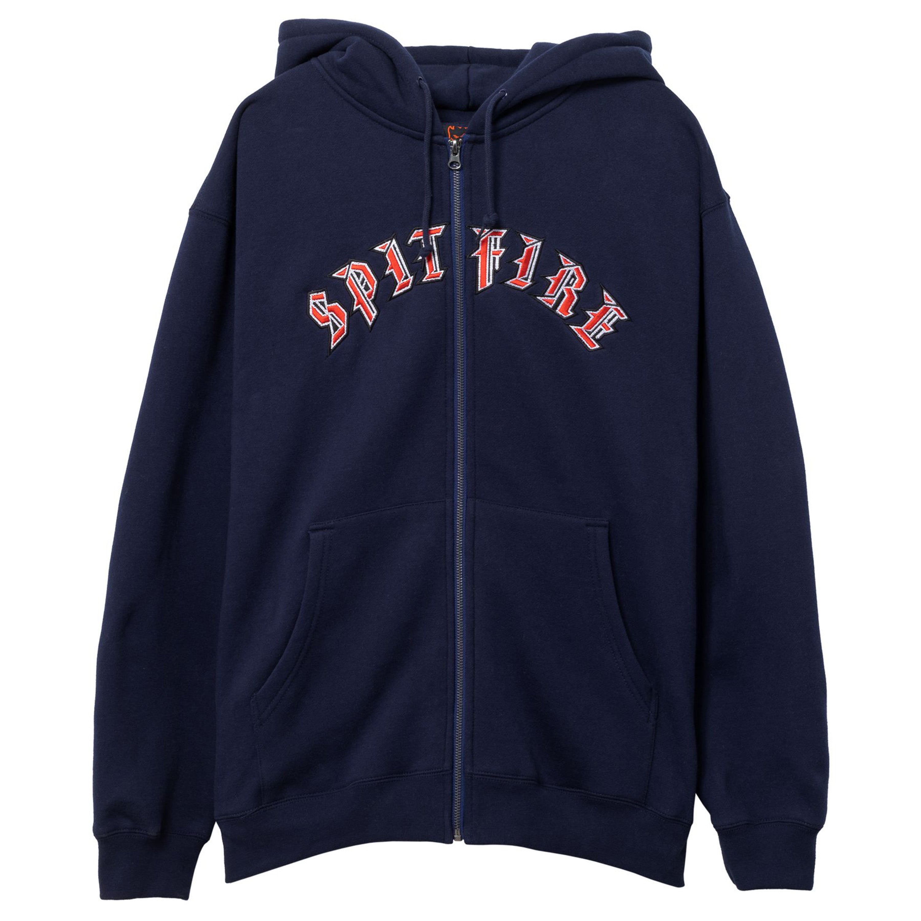 SPITFIREOLDEEMBROIDEREDZIP-