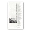 A black and white STRANGELOVE HANK poster with a poem on it, featuring keywords STRANGE LOVE.