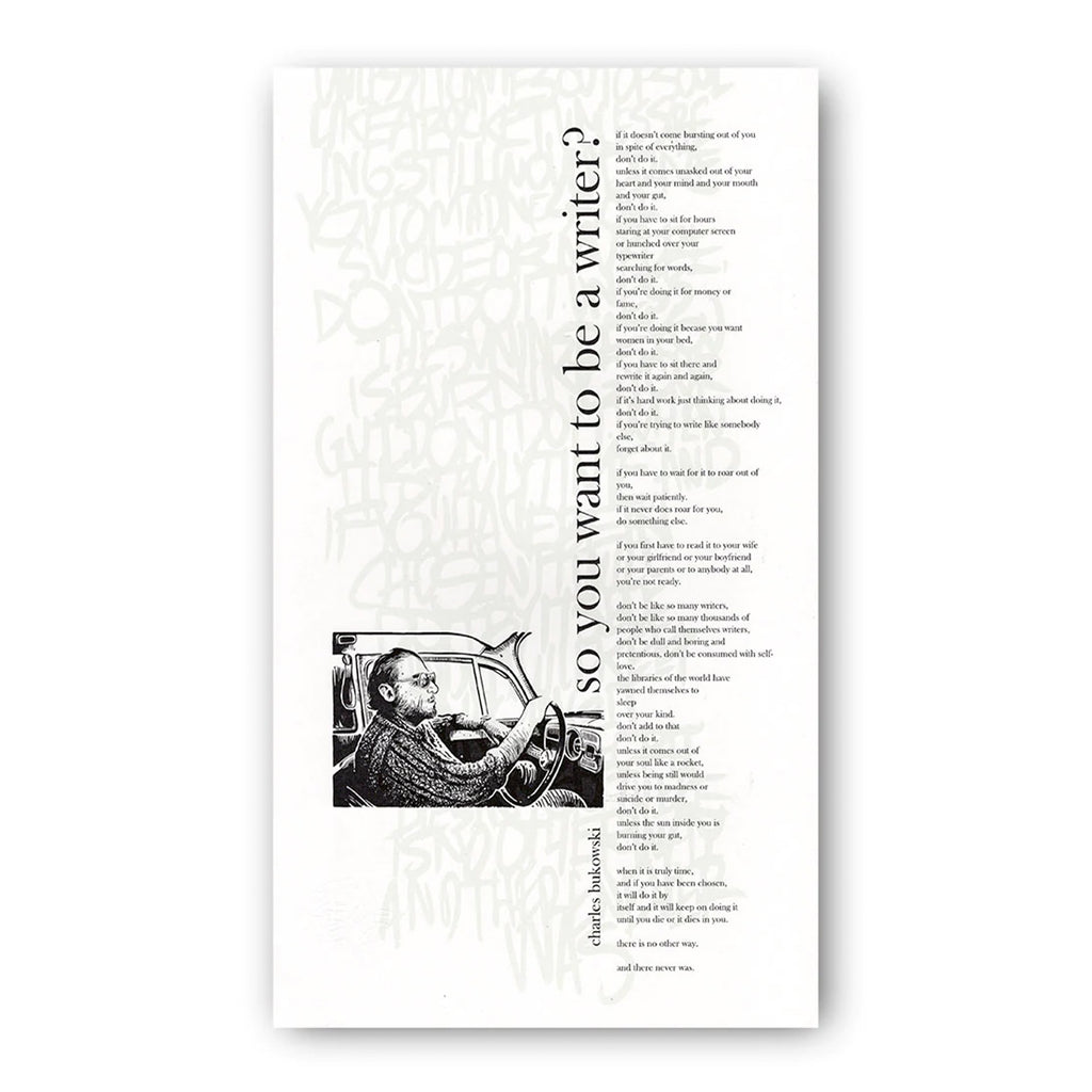 A black and white STRANGELOVE HANK poster with a poem on it, featuring keywords STRANGE LOVE.